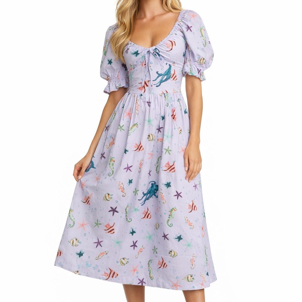 Hill‎ House Home – The Ophelia Dress (Sea Creatures)